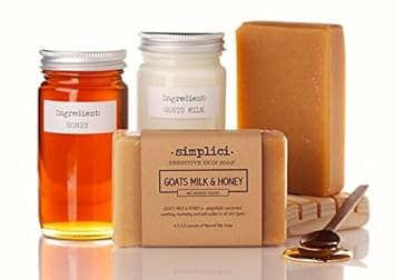 Esupli.com  Simplici Goats Milk & Honey bar soap Value Bag (