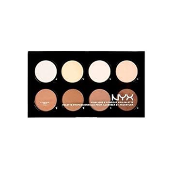 NYX HCPP01 Highlight & Contour Pro Palette 8 Colors x 0.09  Full SizeBCS_INPF