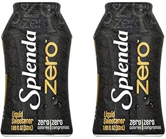 Splenda Zero Liquid Sweetener, 1.68 Fl Oz (Pack of 2) : Gro