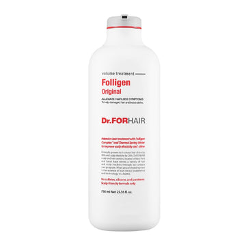 Dr.FORHAIR Folligen Volume Biotin Treatment (25) For Hair Regrowth Relieving Hair Loss Thinning Hair Care Shiny Increase Volume Strength Thickening Root Enhancer (No Paraben, Silicone, Sulfates)