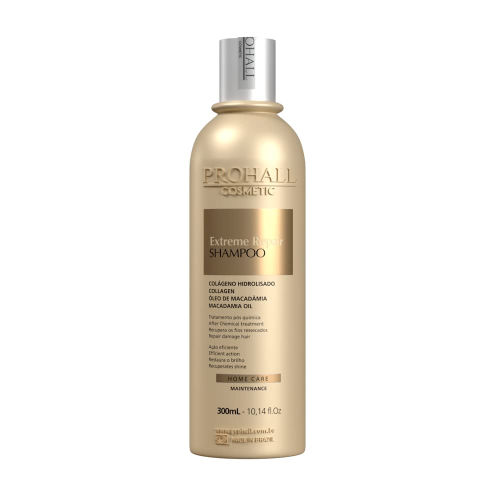 Prohall Cosmetic Extreme Repair Shampoo for Dry Damaged Hair repair-Hair treatment shampoo for chemically treated hair-Shampoo for color treated hair -Shampoo for frizzy hair (10.1 .)