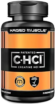 Kaged Creatine HCl Capsules | Unflavored | Muscle Building and Recover