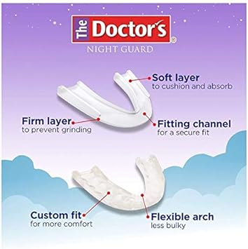 The Doctor's Nightguard, Dental Guard for Teeth Grinding, 2 