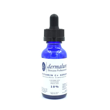 VITAMIN C SERUM 10% 1. 30 Skin and Face | Tri-Blend Formula with C Ferulic and Glutathione | Powerful Anti Oxidant Repair Serum for Erasing Wrinkles and Blemishes