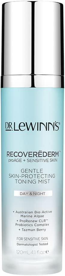 Recoverederm Gentle Skin-Protecting Toning Mist, 120 milliliters