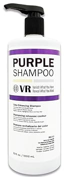 COCO-HONEY Cocohoney VR Color Enhancing Purple Shampoo for Blonde, Highlighted, Silver and Gray Hair | Neutralizes Yellow and Brassy Tones | Safe for Color-Treated Hair (32 . (1000 .))