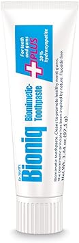 Bioniq Plus Biomimetic Toothpaste with 20 Percent Hydroxyapatite for Teeth and Gums, 3.44