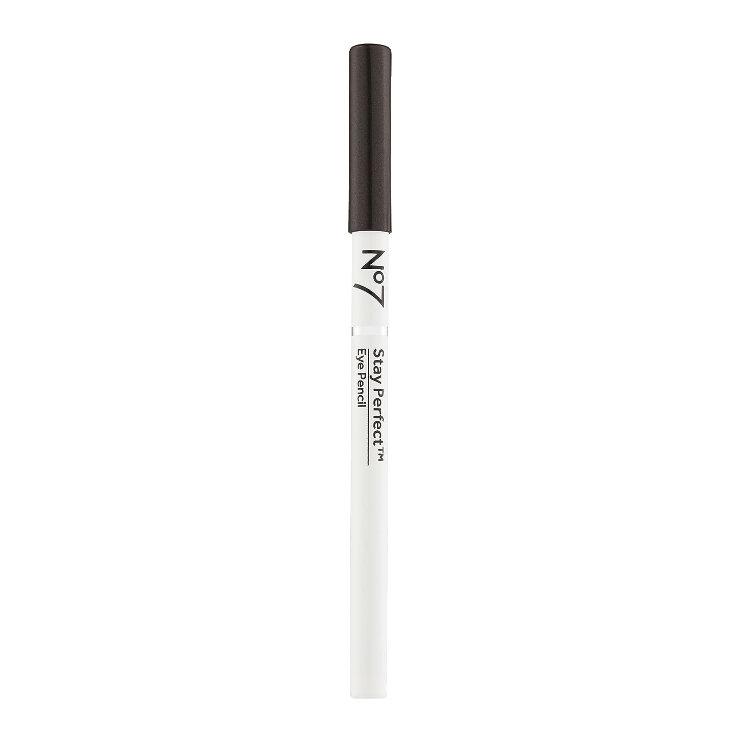 No7 Stay Perfect Amazing Eye Pencil - Black - Precision Tip Pencil Eyeliner for Silky, Effortlessly Smooth Texture - Up to 12 Hrs of Long Wearing, Waterproof Pigment (1g)