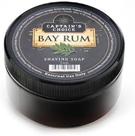 Captain's Choice Bay Rum Shaving Soap - 5