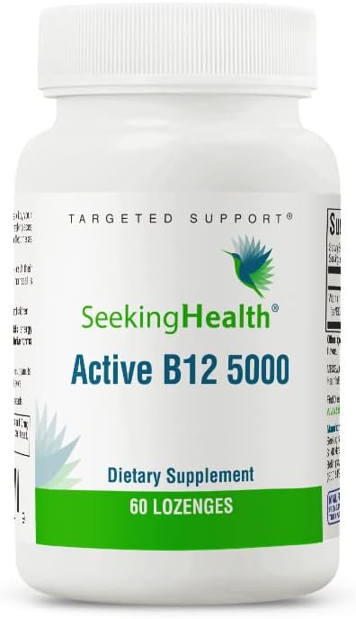 Seeking Health Active B12 5000, 5000 Mcg B12 As Adenosylcobalamin And