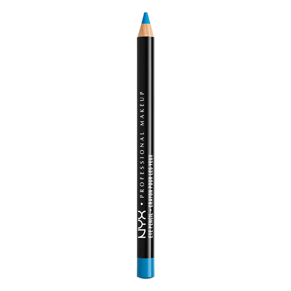 NYX PROFESSIONAL MAKEUP Slim Eye Pencil, Eyeliner Pencil - Electric Blue