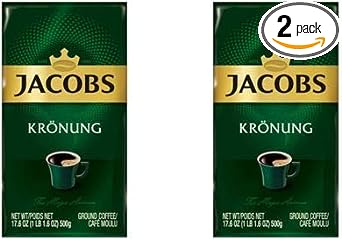 Jacobs Kronung Ground Coffee (Pack of 2.)