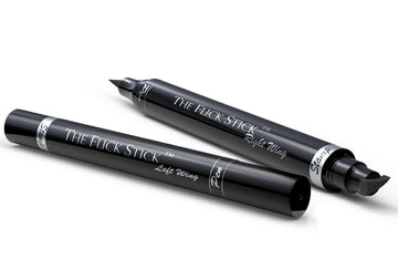 The ick Stick Winged Eyeliner Stamp by Lovoir, Waterproof Make Up, Smudgeproof, Long Lasting Liquid Eye liner Pen, Vamp Style Wing, 2 Wingliner Pens (Triple Pack Combo, Midnight Black)