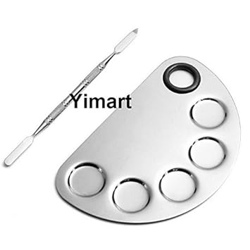 Yimart® Pro Stainless Steel Makeup Cosmetic Artist Five Hole