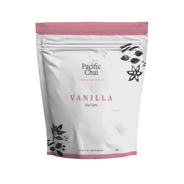 Pacific Chai Vanilla Chai Latte Powder Mix, Instant Hot, Iced or Blended Vanilla Chai Tea Latte (Pack of 1)