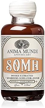 Anima Mundi Soma 7 Mushroom Adaptogenic Elixir - Mushroom Liquid Extra