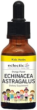 ECLECTIC INSTITUTE Kid's Echinacea - Astragalus (Orange Flav