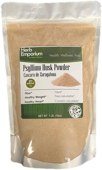 Herbs of Mexico Psyllium Husk Powder 16 oz
