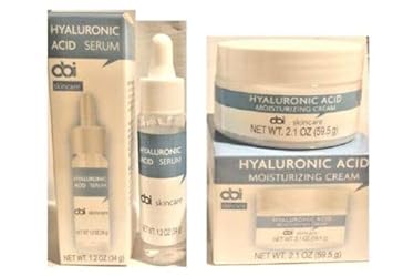 Obi Facial Care Hyaluronic Serum 1.2  & Moisturizing Cream, 2.1