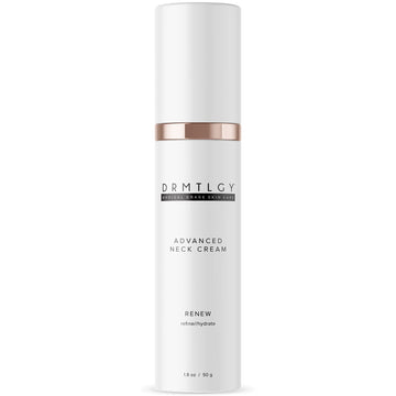 DRMTLGY Advanced Neck Firming Cream - Tightening & Lifting Sagging Skin, Peptides & Vitamin E, 1.9