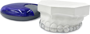 SweetGuards - Custom Dental Night Guard,Durable Mouth Guard for Bruxism,Teeth Grinding & Clenching,Relieve Soreness in Jaw Muscles - Upper Guard (Hybrid-3mm) - One(1) Guard