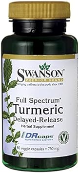 Swanson Full Spectrum Turmeric Delayed Release 750 Milligram