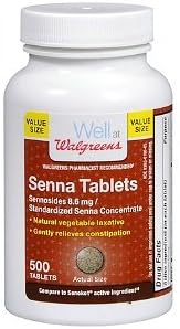 Walgreens Senna Tablets, 500 ea