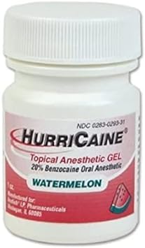 HurriCaine Topical Anesthetic Gel Watermelon - 1