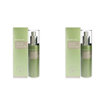 M2 Beaute Ultra Pure Solutions Cu-Peptide and Vitamin B Facial Nano Sp Women 2.5  (Pack of 2)