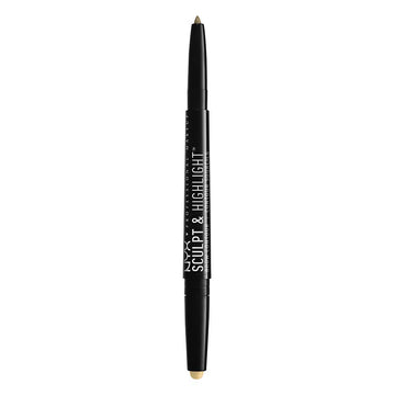 NYX PROFESSIONAL MAKEUP Sculpt and Highlight Brow Contour, Eyebrow Pencil, Blonde Ivory