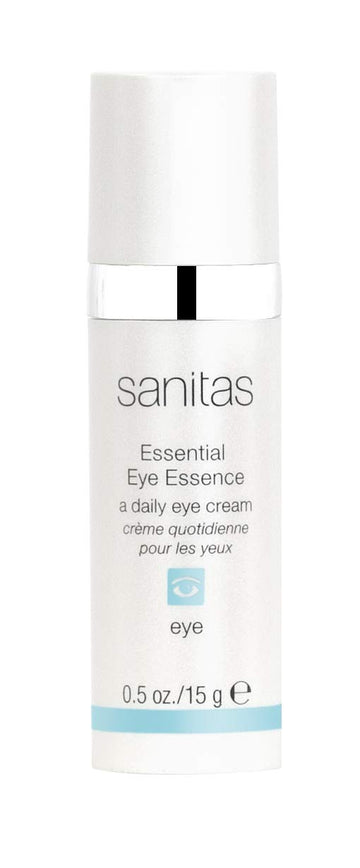 Sanitas Skincare Essential Eye Essence, Hydrating And Nourishing Eye Cream, Ceramides, Peptides, 0.5