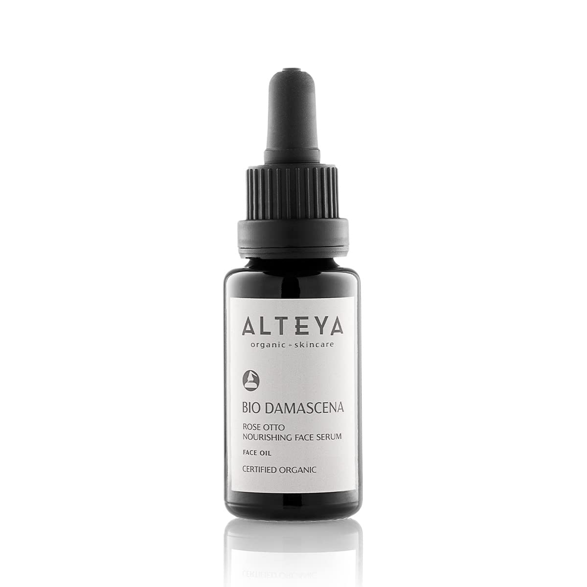 Alteya Organics Face Serum USDA Certified Organic Skin Care 0.68  /20  Bio Damascena Award-Winning Rose Otto Treatment With Organic Bulgarian Rose Oil Nourishing, Skin-reviving and Illuminating