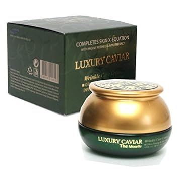 Bergamo] Caviar Yellow & Red Ampoule 13 4EA + Caviar Wrinkle Care Cream 50g / Korean cosmetics