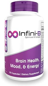 Nootropics Depot Infini-B Capsules | Optimized Vitamin B Complex | Ene