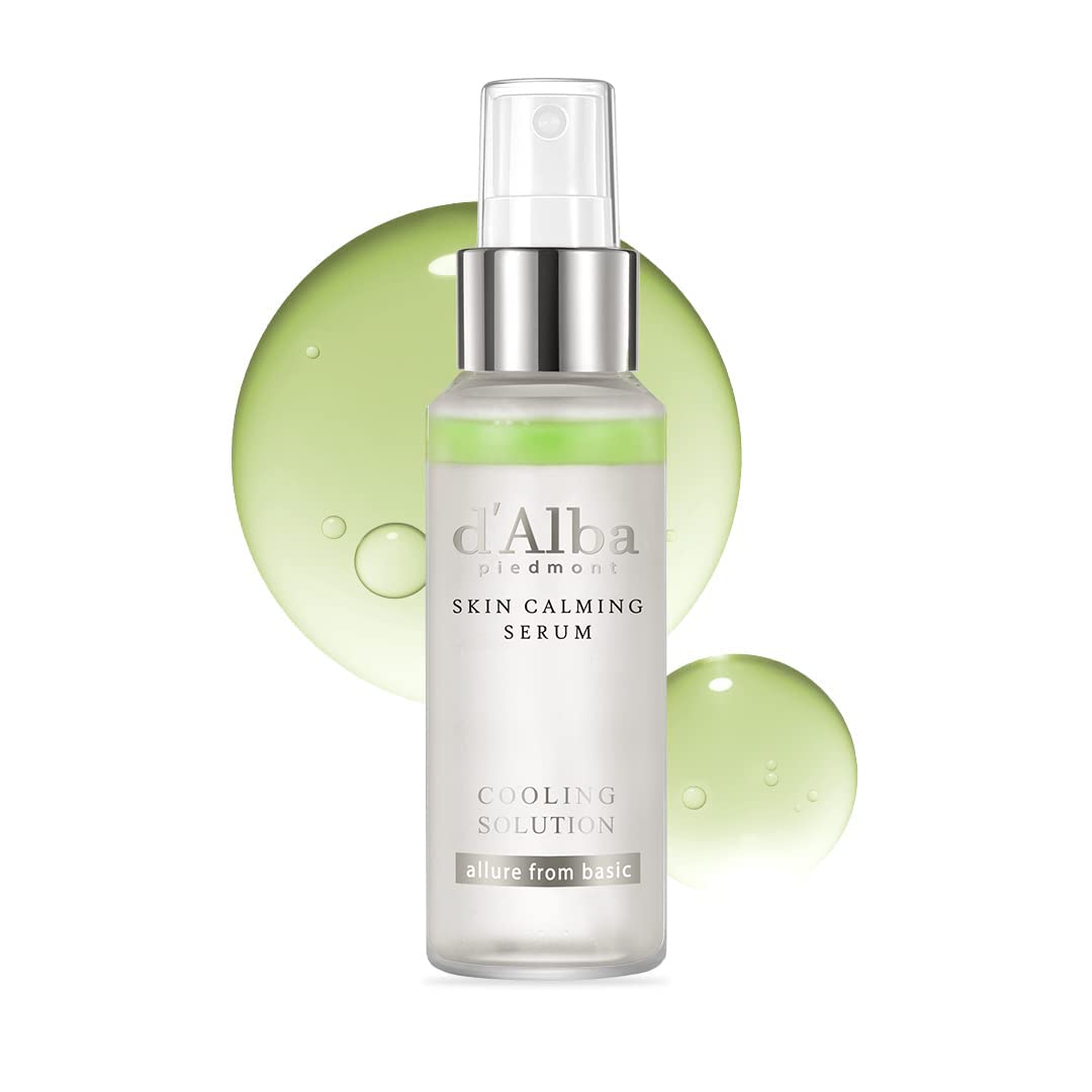 D'Alba Italian White Trufe Refresh Calming Spray Serum (1.69  ), Soothing And Calming Formula With 78% Centella Asiatica, Hydrating And Cooling