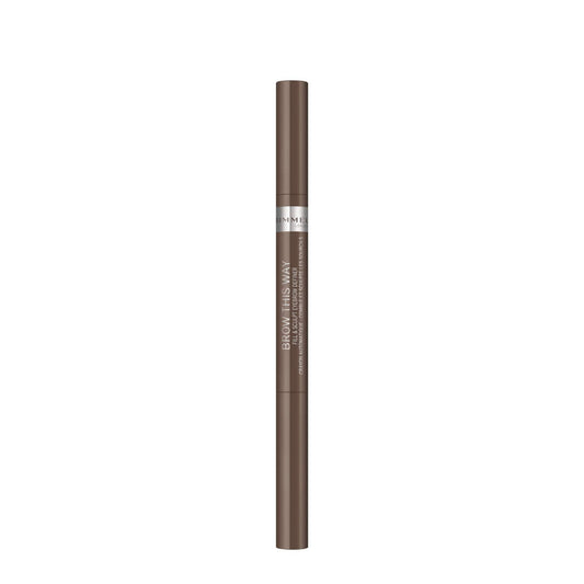 Rimmel Brow This Way Fill & Sculpt Eyebrow Definer, Medium Brown