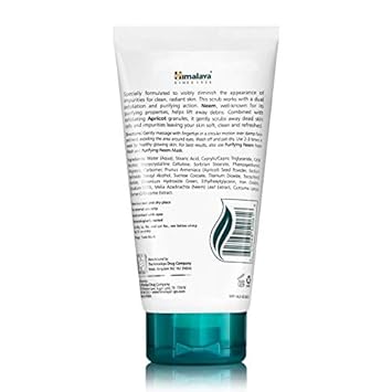 Himalaya Purifying Neem Scrub for a Deep Clean to Reduce Acne and Remove Dead Skin, 5.07