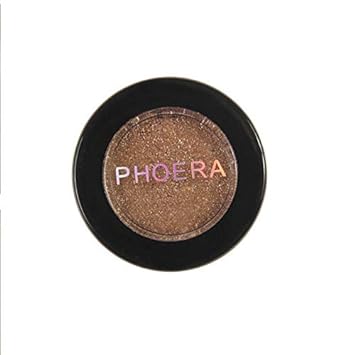 Phoera Cream to Powder Waterproof Glitter Metallic Eyeshadow Palette Long Lasting Shimmer High Pigment Sparkly Eye Shadow Cosmetic Makeup (116 MOROCCO)