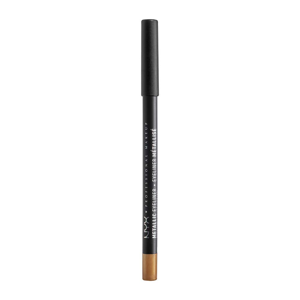 NYX PROFESSIONAL MAKEUP Metallic Eyeliner, Eyeliner Pencil, Gold