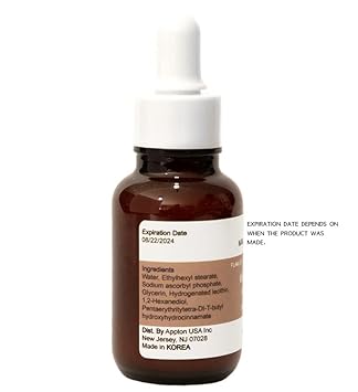 Korean Pure Vitamin C Liposome Concentrate Mix 2 Drops with Your Own Skin Care Product Improve Skin Tone Freckles Dark Spot