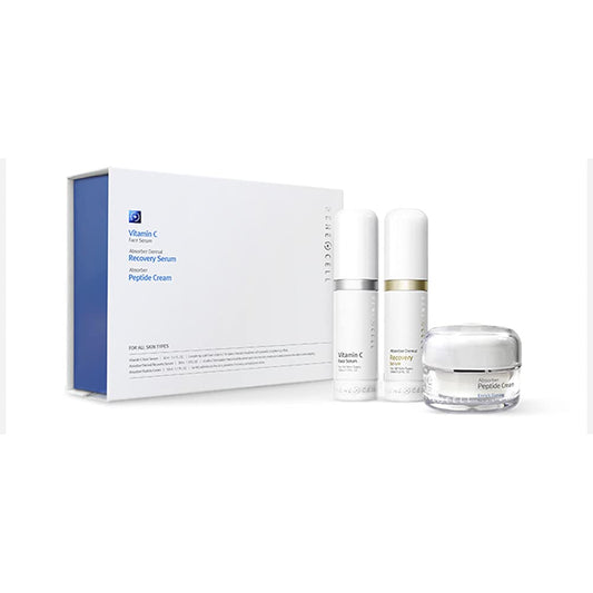 RENECELL [Rene Cell] Vitamin C Serum + Recovery Serum + Peptide Cream Trio Set