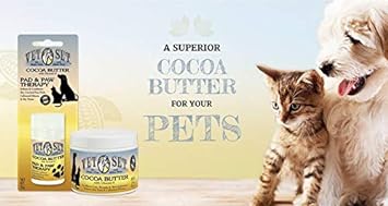 VETSET Cocoa Butter with Vitamin E, Pad & Paw.9oz, 25g. Appl