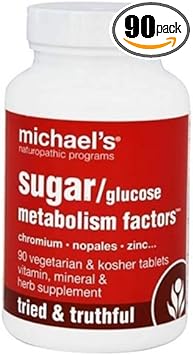 MICHAEL'S Health Naturopathic Programs Sugar Metabolism Factors - 90 V