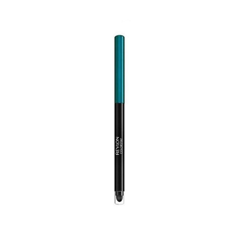 Revlon ColorStay Eyeliner Pencil, 210 Teal (Pack of 2)
