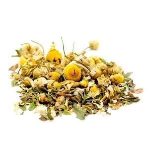 German Chamomile Mint Herbal Tea -Organic Hand Blended  Bag