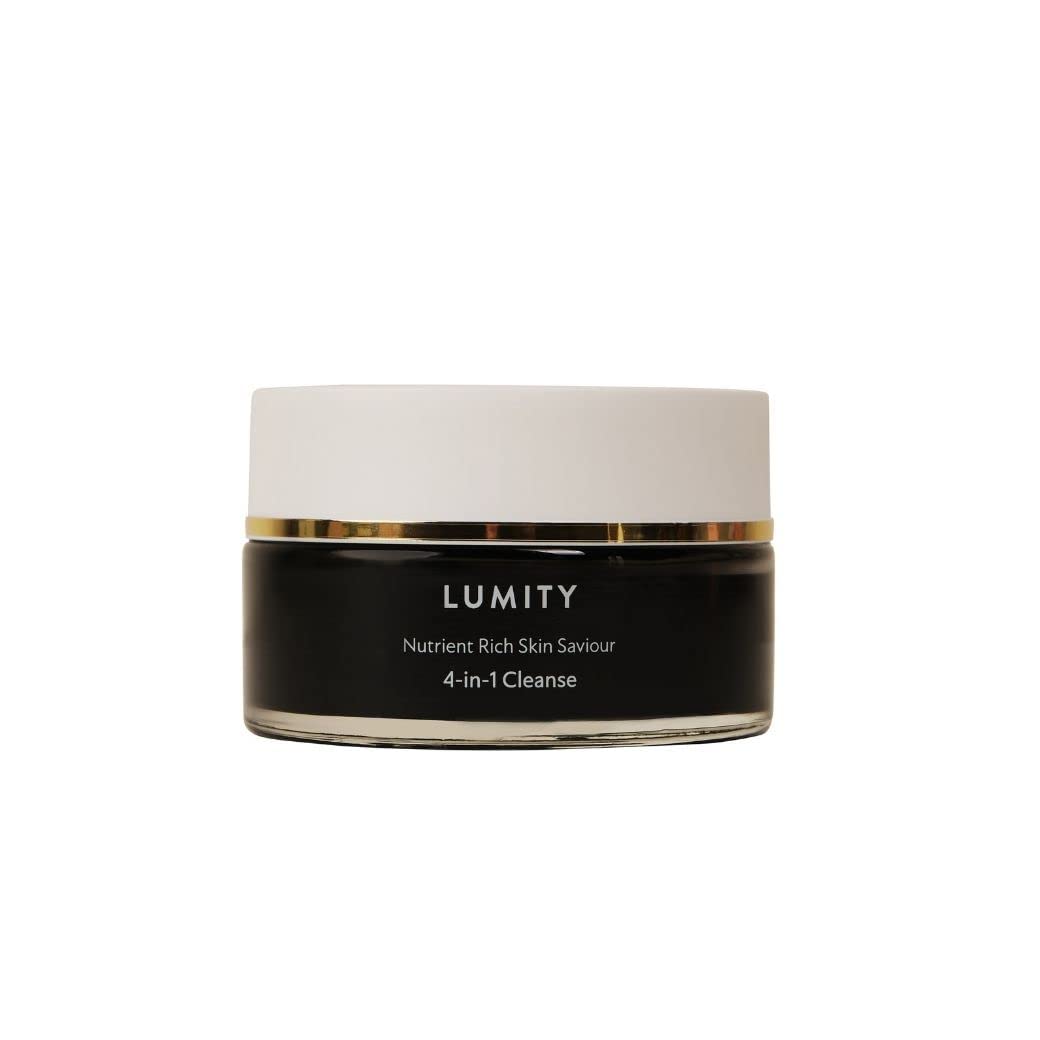Lumity 4-in-1 Cleanse | Nutrient Rich Skin Saviour | Revitalises, nourishes, clarifies and purifies skin | Contains Charcoal, activated bamboo, green tea extract