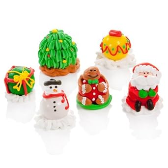 Christmas Decorated Gum Balls : Chewing Gum : Grocery & Gour