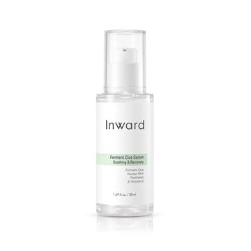 Inward Ferment Cica Serum - Soothing, Recovery, Sensitive Skin, Hydrates, Hyaluronic Acid, Centella Asiatica, Restores and Soothes the Skin, Panthenol, Moisturizing the skin 1.69 .