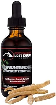 LOST EMPIRE HERBS UNLEASH THE POWER OF NATURE Premium Ashwagandha Spag