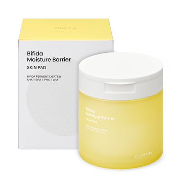 CELDERMA Bifida Moisture Barrier Skin Pad, BIFIDA FERMENT LYSATE & AHA